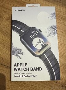 Karbonový pásek PITAKA na Apple Watch