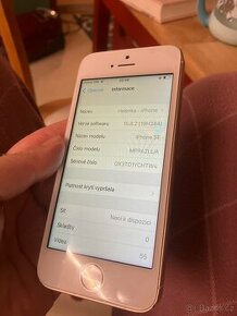 Iphone SE 2016 128gb NOVÁ baterie a displej - 1