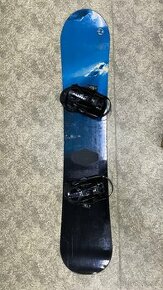 Snowboard Rossignol 156cm wide s vázáním Drake