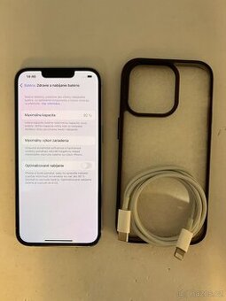 IPHONE 13 PRO SILVER 128GB ZÁRUKA - STAV AKO NOVÝ