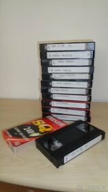 12ks VHS nahrané