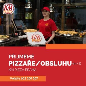 PIZZAŘ/OBSLUHA POBOČKY (m/ž) DO KM PIZZA v Praze