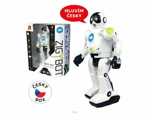 Robotická hračka (robot) Zigybot, mluví česky - 1