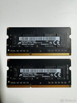 Micron 2GB DDR3L SODIMM 1600MHz CL11 MT4KTF25664HZ-1G6E2 11-