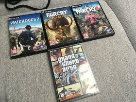 PC hry DVD GTA San Andreas aj.