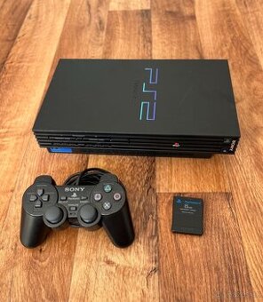 Sony Playstation 2 FAT (SCPH-50003) + ovladač a příslušenstv