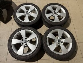 Alu kola Škoda DENOM R17 5x112 ET49 + LETNÍ PNEU 225/45 R17