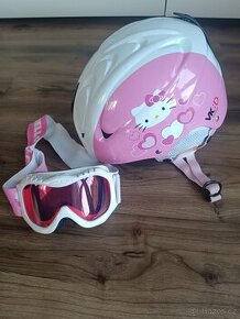 Lyžařská helma XS Hello Kitty