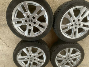 Alu kola 17" 5x114,3 orig.Honda,zimní pneu.