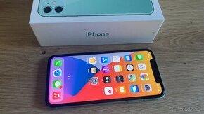 Apple iPhone 11 128GB, příslušenství, 4600Kč