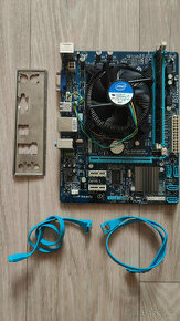 GIGABYTE GA-H61M-S1 + Procesor Intel Pentium G620 + 4GB RAM - 1