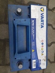 Autobaterie Blue Varta 70Ah 12V 760A Použitá