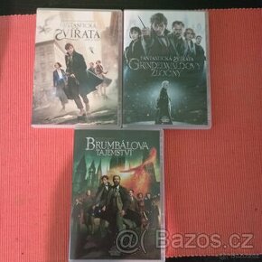 Fantastická zvířata 1-3 na dvd - 1