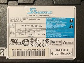 Seasonic s12 600W