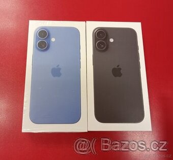 Apple iPhone 16 128GB CZ záruka 24 měsíců