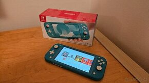 Nintendo Switch Lite konzole tyrkysová