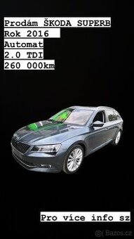 Škoda superb 2.0 TDI DSG 2016