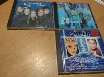 Cd - Scarlet Rose , Plastic Purity , Super maxi dance