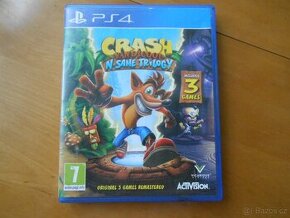 Hra PS4 CRASH BANDICOOT N SANE TRILOGY - zachovalá - 1