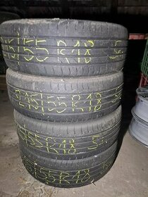 4x letní pneu 215/55 r18 Continental