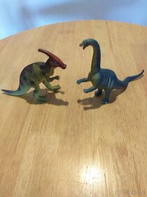 Prodám staré retro gumové dinosaury nová cena - 1