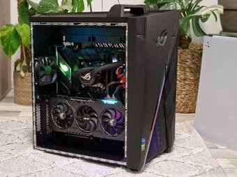 Výkonný herní počítač Asus ROG Strix RTX 3080 Ti 12 GB