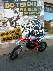 Pitbike Thunder 125cc 17/14 červená, možnost na splátky