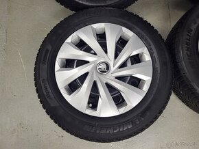 Originál 15" VW Škoda 5x100 zimní pneu 4,5-7mm