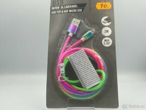 Micro USB Kabely - 2m