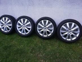 alu 17" Škoda Octavia III zimní 205/50r17 ,alu Crystal 17"