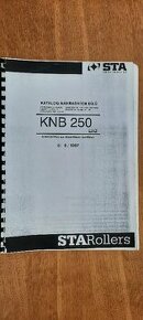 KNB 250 kolový nakladač - katalog ND - 1