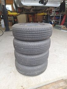 Plechové disky s letními pneu 185/70 R14