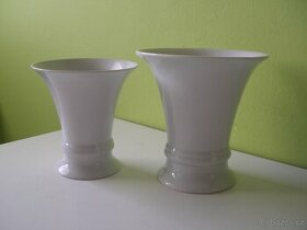 Prodám bílé porcelánové vázy. - 1