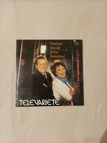 1xLP - TELEVARIETÉ (Vladimír DVOŘÁK + Jiřina BOHDALOVÁ)