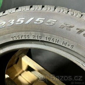 Zimní pneu 235/55 R18 104H Pirelli 7mm