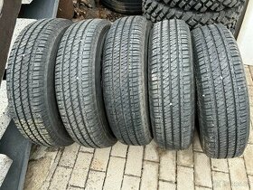 Prodám 5 ks CELOROČNÍCH pneu Bridgestone Dueler 195x80x15