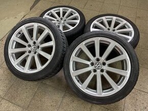 Originál Volkswagen ALU kola 5x112 r19 zimní pneu 6,5mm