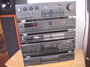 5x TECHNICS - ZESILOVAČ - EGUALIZER - DECK - CD - TUNER