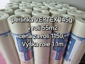 30x perlinka VERTEX R117 55m2 145g, APU lišty a rohy