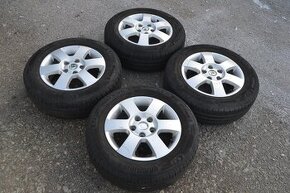 Alu kola Škoda Octavia II + letní pneu 195/65R15