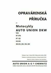 Opravárenská příručka DKW - 1