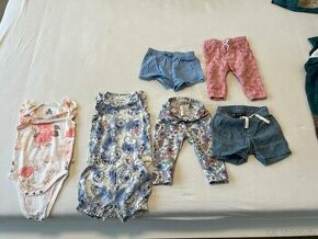 GAP mix oblečení - body, kraťasy, kalhoty vel 6-12m