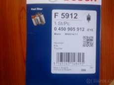 Palivový filtr nový Bosch F5912