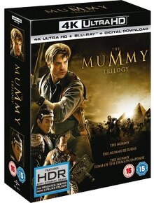 Mumie 1-3 CZ , The Mummy trilogy 4K UHD Blu-ray - 1