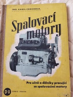 Spalovací motory - učebnice 1943 - 1