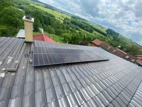 Fotovoltaická sestava 3,36kWp na ohřev vody