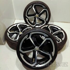 19" Alu kola – 5x100 – AUDI (pasuje: ŠKODA, VW, SEAT) - 1