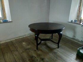 Dubový stůl oválný - 1