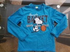 tričko originál BENETTON SNOOPY vel.140-146 - 1