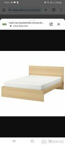 Ikea MALM postel 180x200